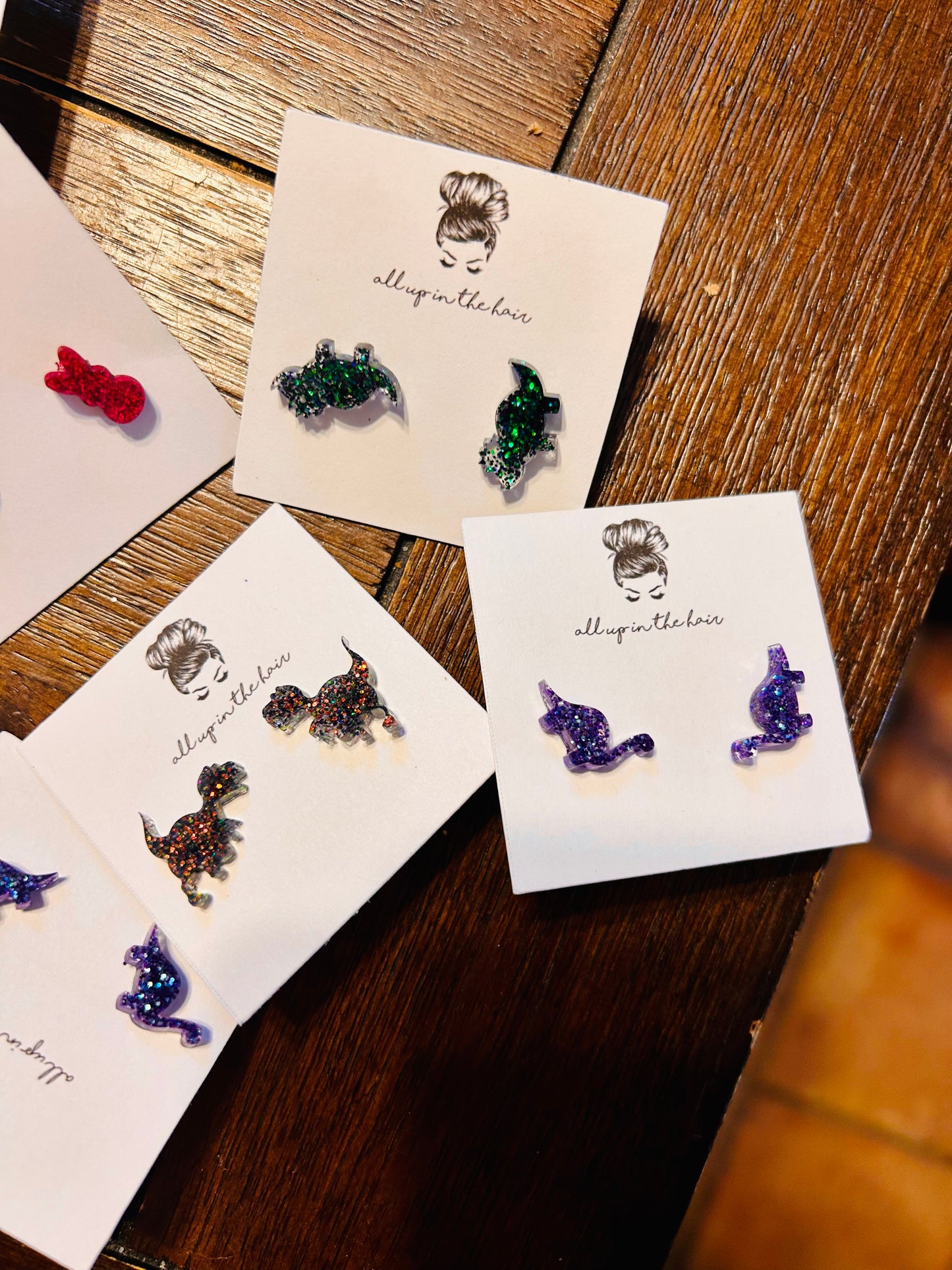 Dino Earrings