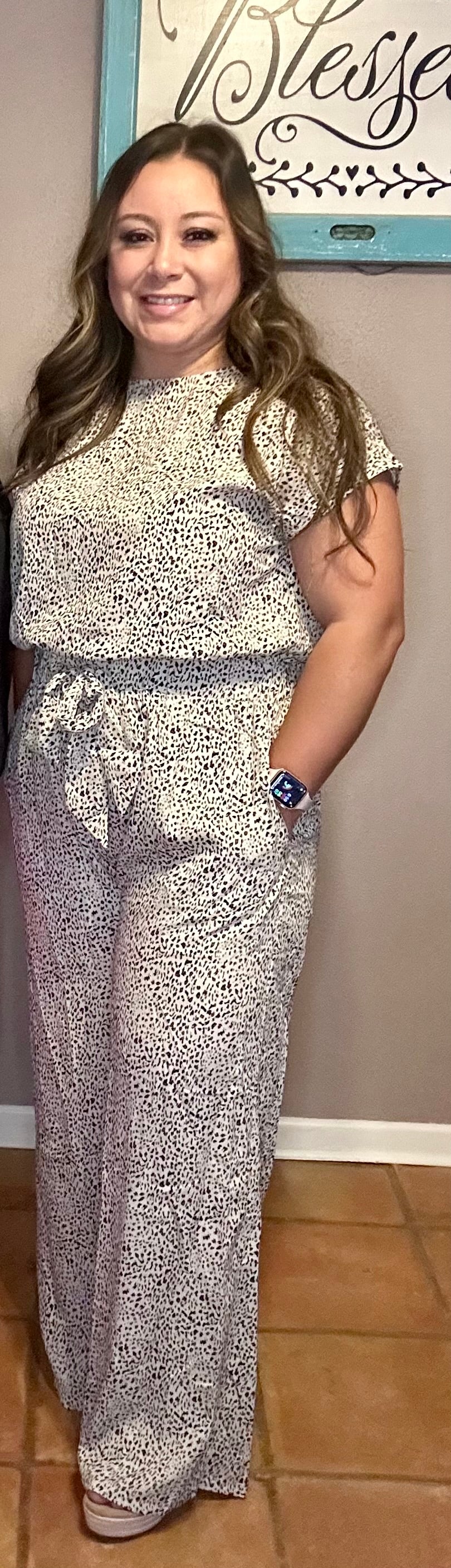 Clara Leopard Romper