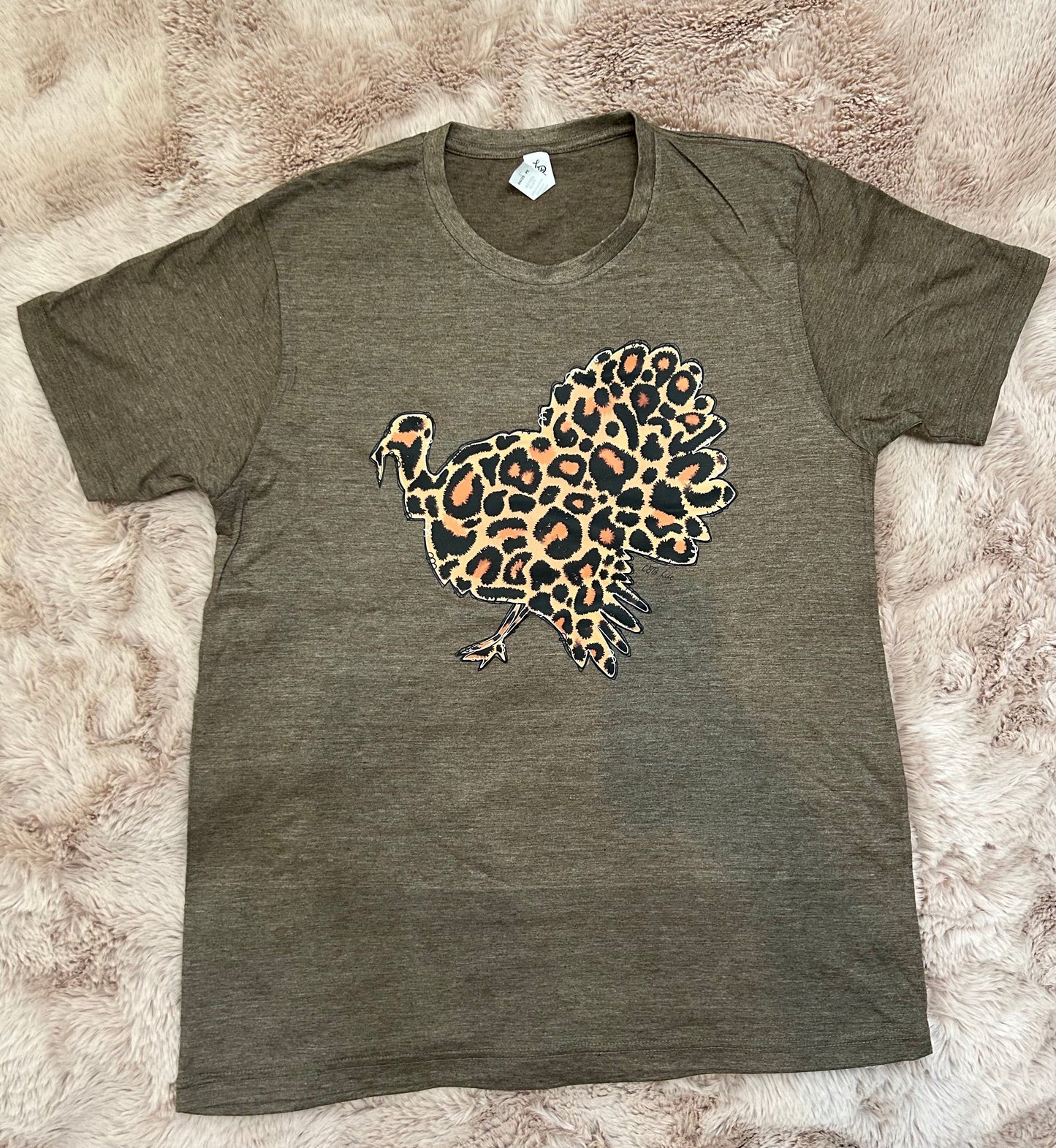Leopard Turkey Tshirt